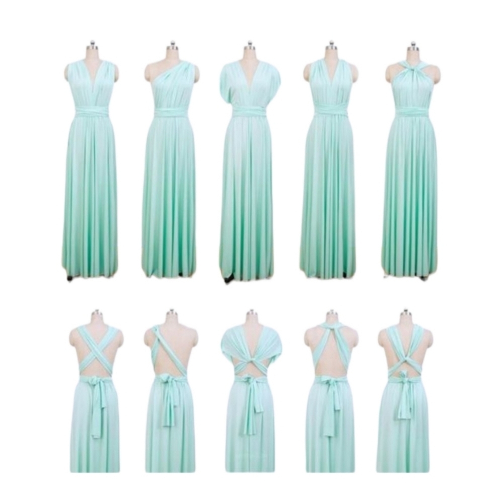 Mint Multiway Maxi Dress - Picture 2 of 7